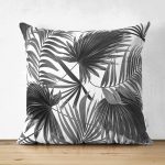 - Suet-K-971 - Realhomes Realhomes Çift Taraflı Dijital Baskılı Dekoratif Süet Yastık Kırlent Kılıfı Realhomes