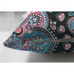 - Suet-K-991-2 - Realhomes Çift Taraflı Real Homes Dijital Baskılı Dekoratif Süet Yastık Kırlent Kılıfı Realhomes