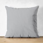 - Suet-K-acikgri - Realhomes Realhomes Çift Taraflı Düz Açık Gri Renkli Dijital Baskılı Süet Yastık Kırlent Kılıfı Realhomes