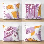 - Suet-K4luset109-Gorsel1 - Realhomes  Realhomes Çift Taraflı Özel Tasarım Sulu Boya Baskılı 4'Lü Süet Kırlent Kılıf Seti Realhomes