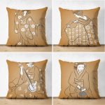 - Suet-K4luset137-Gorsel1 - Realhomes  Çift Taraflı Japon Sanatı Tasarımlı 4'Lü Süet Kırlent Kılıf Seti Realhomes