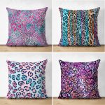 - Suet-K4luset151-Gorsel1 - Realhomes  Çift Taraflı Renkli Leopar Desenli 4'Lü Süet Kırlent Kılıf Seti Realhomes