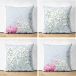 - Suet-K4luset24-Gorsel1 - Realhomes  Papatya Tasarımlı Çift Taraflı Modern 4'Lü Süet Kırlent Kılıf Seti Realhomes