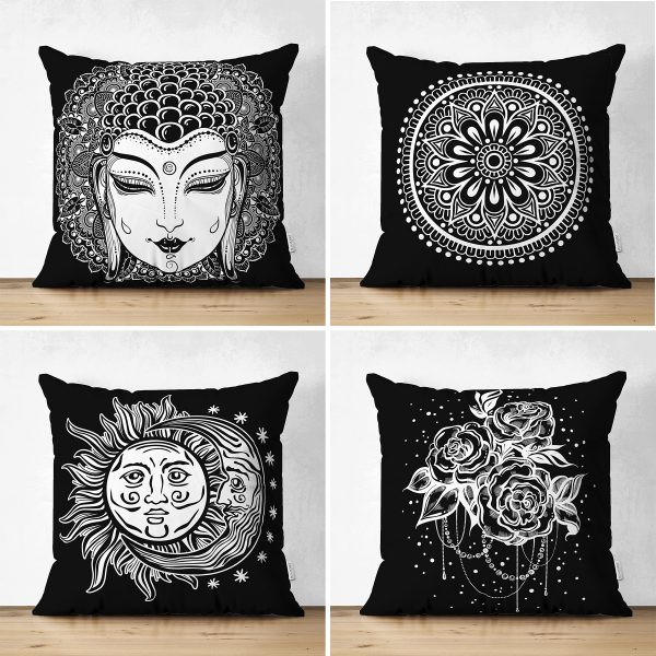 - Suet-K4luset4-Gorsel1 - Realhomes  Siyah Beyaz Geometrik 4'lü Çift Taraflı Süet Yastık Kırlent Kılıf Seti Realhomes