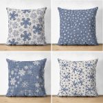 - Suet-K4luset93-Gorsel1 - Realhomes  Kot Zeminli Yıldız Ve Kristal Taneleri Dijital Baskılı 4'lü Çift Taraflı Süet Yastık Kılıf Seti Realhomes