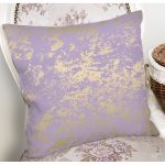 Mor Renkli Gradyan Desenli Dijital Baskılı Modern Yastık Kırlent Kılıfı Realhomes