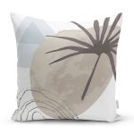 Minimal Çizimli Modern Motifler Dijital Baskılı Modern Yastık Kırlent Kılıfı Realhomes