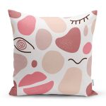 Renkli Bohem Motifli Dijital Baskılı Modern Yastık Kırlent Kılıfı Realhomes