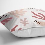 - 7036 - Realhomes Soyut Zeminli Bohem Motifli Dijital Baskılı Modern Yastık Kırlent Kılıfı Realhomes