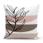 Onedraw Motifli Çiçek Dijital Baskılı Modern Yastık Kırlent Kılıfı Realhomes