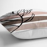 Onedraw Motifli Çiçek Dijital Baskılı Modern Yastık Kırlent Kılıfı Realhomes