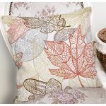 Mavi Zeminli Dumen Ve Halat Desenli Dijital Baskılı Modern Yastık Kırlent Kılıfı Realhomes