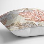 Mavi Zeminli Dumen Ve Halat Desenli Dijital Baskılı Modern Yastık Kırlent Kılıfı Realhomes