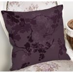 - 7274 - Realhomes Rengarenk Zemin Üzerinde Çiçek Desenli Dijital Baskılı Modern Yastık Kırlent Kılıfı Realhomes