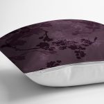 - 7274 - Realhomes Rengarenk Zemin Üzerinde Çiçek Desenli Dijital Baskılı Modern Yastık Kırlent Kılıfı Realhomes