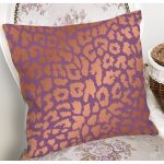 Renkli Zeminde Parlak Gorunumlu Çizim Dijital Baskılı Modern Yastık Kırlent Kılıfı Realhomes