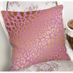 Renkli Zeminde Parlak Gorunumlu Çizim Dijital Baskılı Modern Yastık Kırlent Kılıfı Realhomes