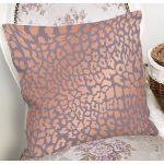 - 7456 - Realhomes Renkli Zeminde Parlak Gorunumlu Çizim Dijital Baskılı Modern Yastık Kırlent Kılıfı Realhomes