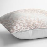 - 7457 - Realhomes Renkli Zeminde Parlak Gorunumlu Çizim Dijital Baskılı Modern Yastık Kırlent Kılıfı Realhomes