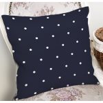 Renkli Zeminli Beyaz Puantiyeli Dijital Baskılı Modern Yastık Kırlent Kılıfı Realhomes