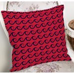 - 7683 - Realhomes  Renkli Zeminli Geometrik Desenli Dijital Baskılı Modern Yastık Kırlent Kılıfı Realhomes