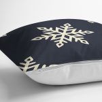 - 7875 - Realhomes Renkli Zeminli Kartanesi Desenli Dijital Baskılı Modern Yastık Kırlent Kılıfı Realhomes