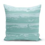 - 7896 - Realhomes Renkli Zemin Üzerinde Soyut Desenli Dijital Baskılı Modern Yastık Kırlent Kılıfı Realhomes