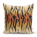 Beyaz Zemin Üzerinde Rengarenk Çiçek Desenli Yastık Kırlent Kılıfı Realhomes