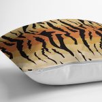 Beyaz Zemin Üzerinde Rengarenk Çiçek Desenli Yastık Kırlent Kılıfı Realhomes