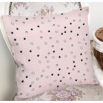 Beyaz Zemin Üzerinde Rengarenk Çiçek Desenli Yastık Kırlent Kılıfı Realhomes