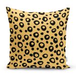 - 8040 - Realhomes Renkli Zeminli Geometrik Desenli Dijital Baskılı Modern Yastık Kırlent Kılıfı Realhomes