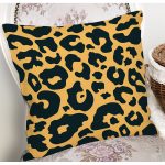 - 8108 - Realhomes  Renkli Zeminli Geometrik Desenli Dijital Baskılı Modern Yastık Kırlent Kılıfı Realhomes