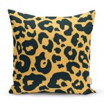 - 8108 - Realhomes  Renkli Zeminli Geometrik Desenli Dijital Baskılı Modern Yastık Kırlent Kılıfı Realhomes