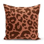 - 8109 - Realhomes  Renkli Zeminli Geometrik Desenli Dijital Baskılı Modern Yastık Kırlent Kılıfı Realhomes