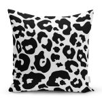 - 8111 - Realhomes  Renkli Zeminli Geometrik Desenli Dijital Baskılı Modern Yastık Kırlent Kılıfı Realhomes