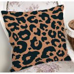 Renkli Zeminli Geometrik Desenli Dijital Baskılı Modern Yastık Kırlent Kılıfı Realhomes