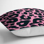 - 8113 - Realhomes  Renkli Zeminli Geometrik Desenli Dijital Baskılı Modern Yastık Kırlent Kılıfı Realhomes