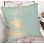 - 8309 - Realhomes Renkli Zeminli Soyut Mermer Desenli Dijital Baskılı Modern Yastık Kırlent Kılıfı Realhomes