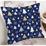 - 8378 - Realhomes Renkli Zeminli Çamağacı Desenli Dijital Baskılı Modern Yastık Kırlent Kılıfı Realhomes