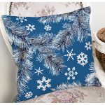 - 8401 - Realhomes Renkli Zeminli Kartanesi Desenli Dijital Baskılı Modern Yastık Kırlent Kılıfı Realhomes