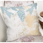 - 8547 - Realhomes Renkli Zemin Üzerinde Gold Detaylı Mermer Desenli Modern Yastık Kırlent Kılıfı Realhomes