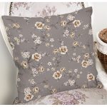 - 8713 - Realhomes Rengarenk Zemin Üzerinde Çiçek Desenli Dijital Baskılı Modern Yastık Kırlent Kılıfı Realhomes