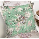 Rengarenk Zemin Üzerinde Çiçek Motifli Dijital Baskılı Modern Yastık Kırlent Kılıfı Realhomes