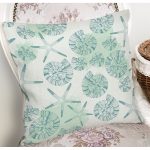 Pastel Zeminli Deniz Yıldızı Desenli Dijital Baskılı Modern Yastık Kırlent Kılıfı Realhomes