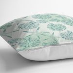 Pastel Zeminli Deniz Yıldızı Desenli Dijital Baskılı Modern Yastık Kırlent Kılıfı Realhomes