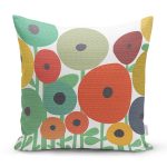 - 8939 - Realhomes Realhomes Özel Tasarım Dijital Baskılı Modern Yastık Kırlent Kılıfı Realhomes