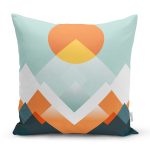 - 8943 - Realhomes Realhomes Özel Tasarım Dijital Baskılı Modern Yastık Kırlent Kılıfı Realhomes