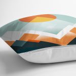 - 8943 - Realhomes Realhomes Özel Tasarım Dijital Baskılı Modern Yastık Kırlent Kılıfı Realhomes