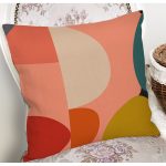 - 8946 - Realhomes Realhomes Özel Tasarım Dijital Baskılı Modern Yastık Kırlent Kılıfı Realhomes