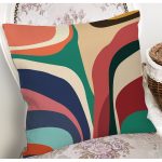 Realhomes Özel Tasarım Dijital Baskılı Modern Yastık Kırlent Kılıfı Realhomes